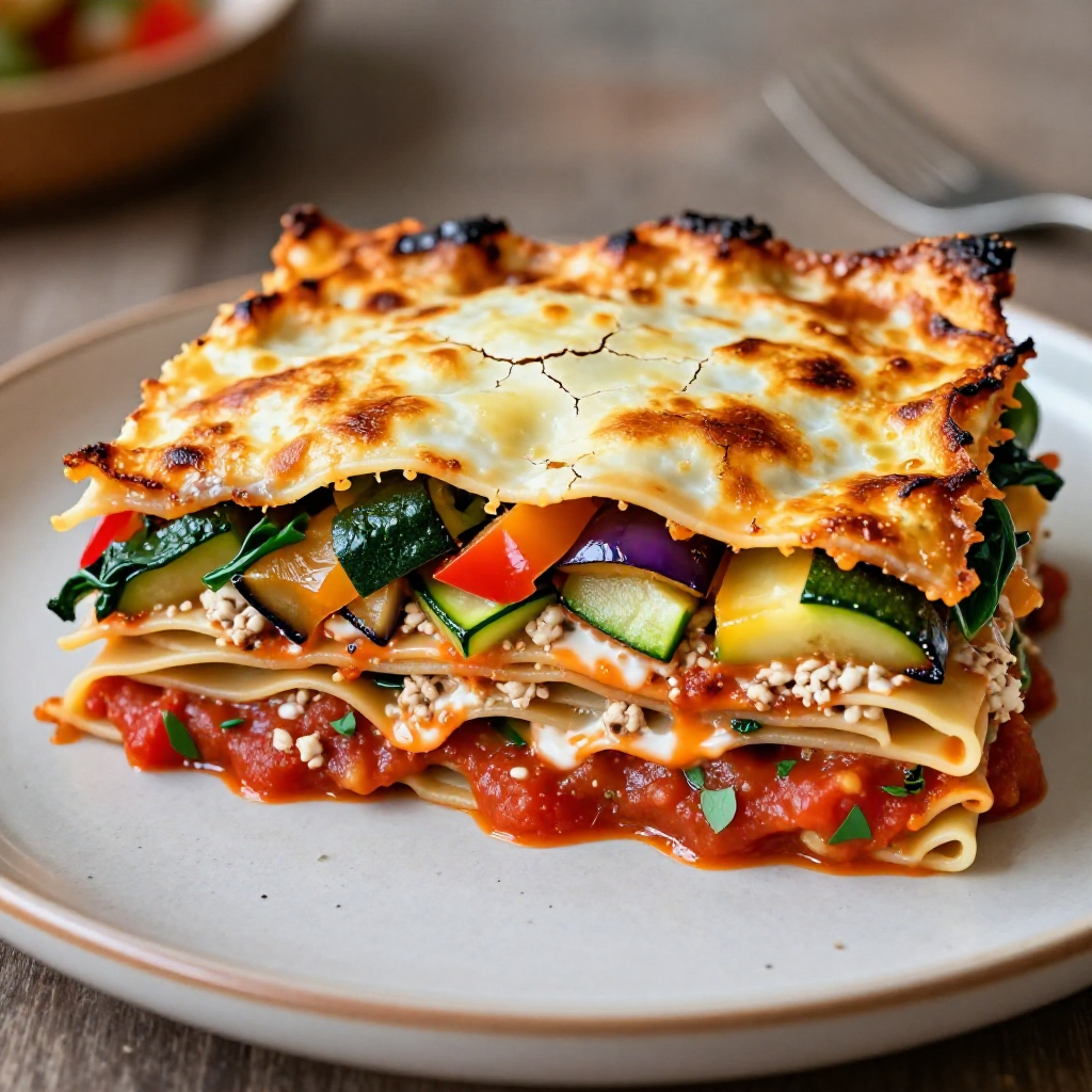 Creamy Veggie Lasagna