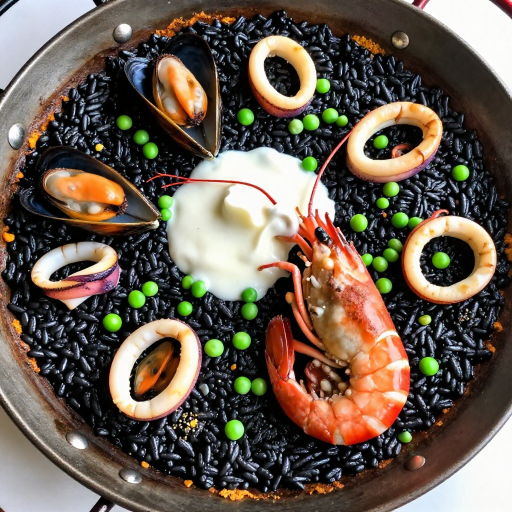 Paella Negra (Arroz Negre)