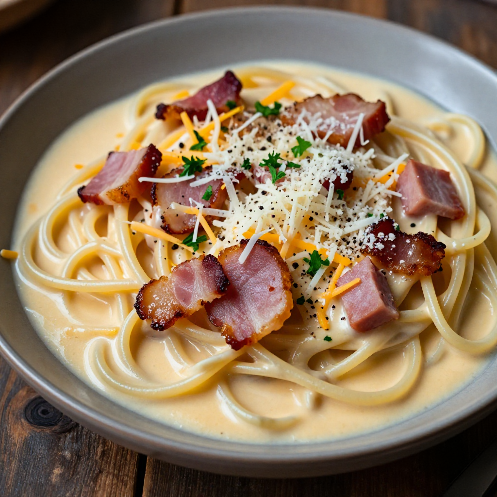 Pinoy Style Carbonara