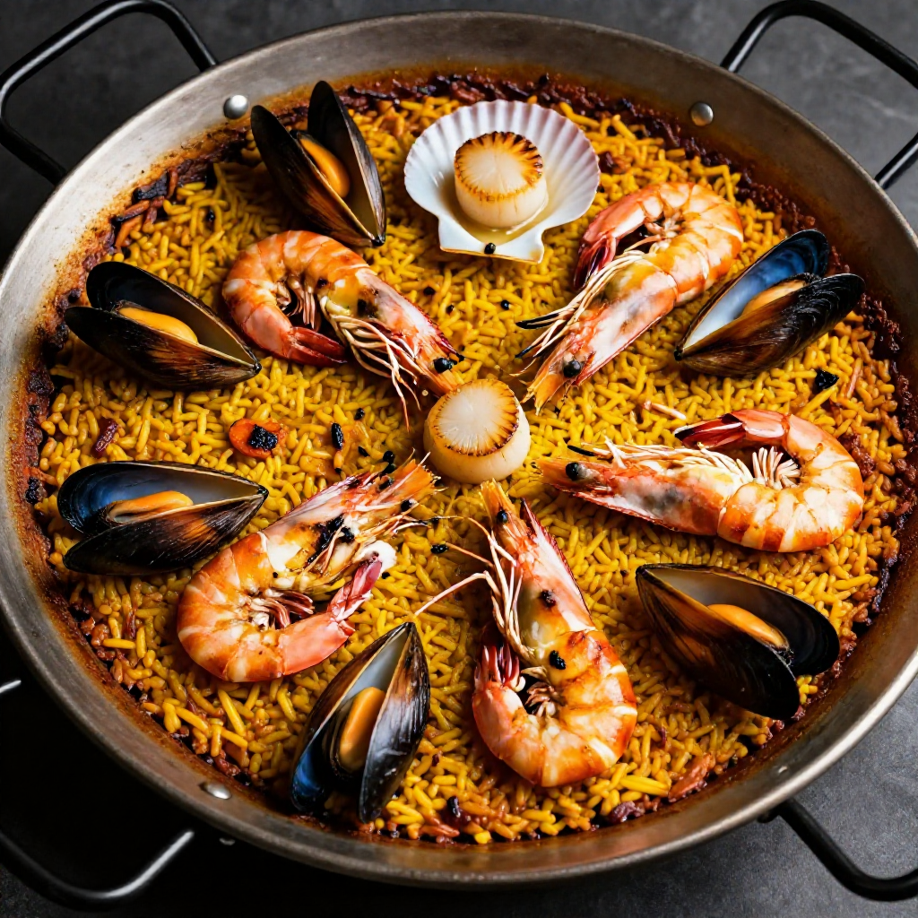 Seafood Paella