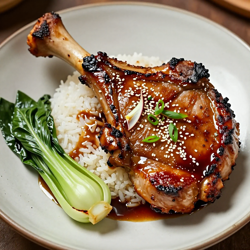Slow Cooked Asian Pork Chop