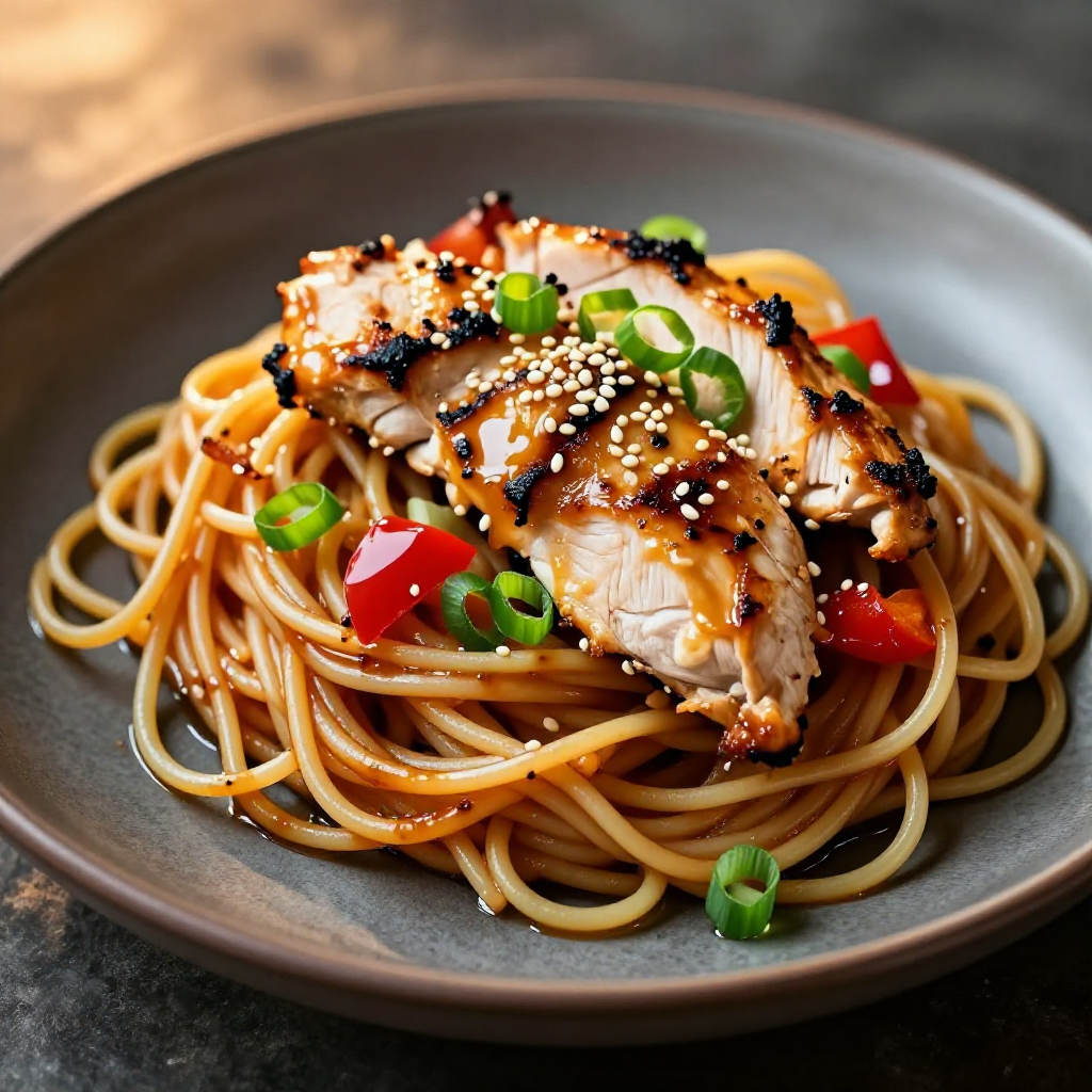 Sweet Chicken Spaghetti