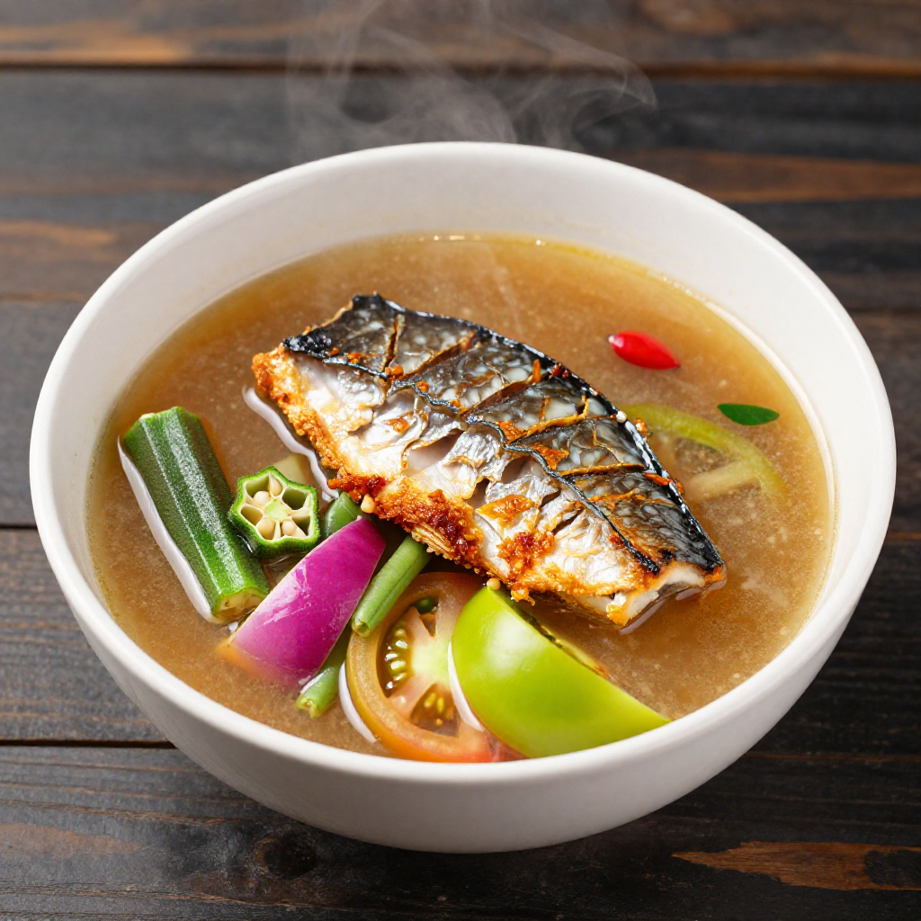 Air Fried Fish Sinigang sa Miso