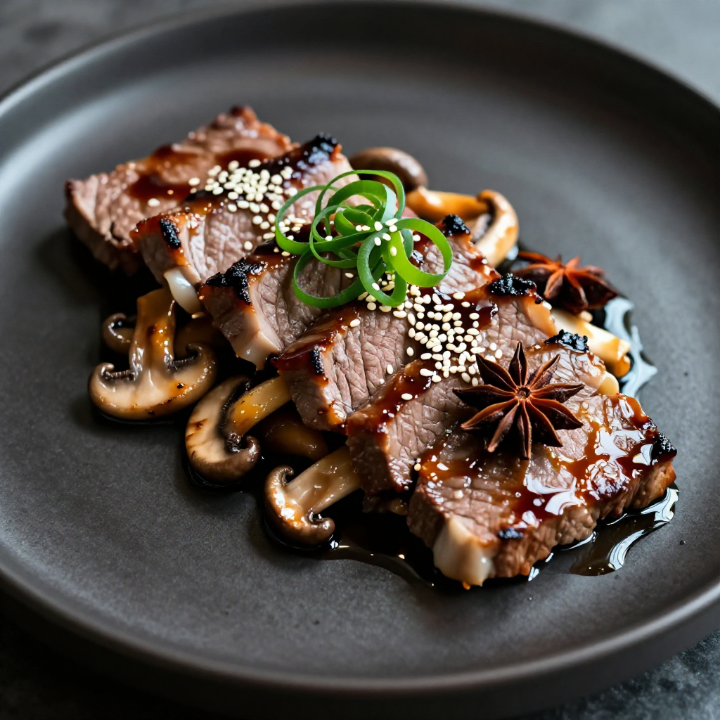 Asian Beef with Mushroom