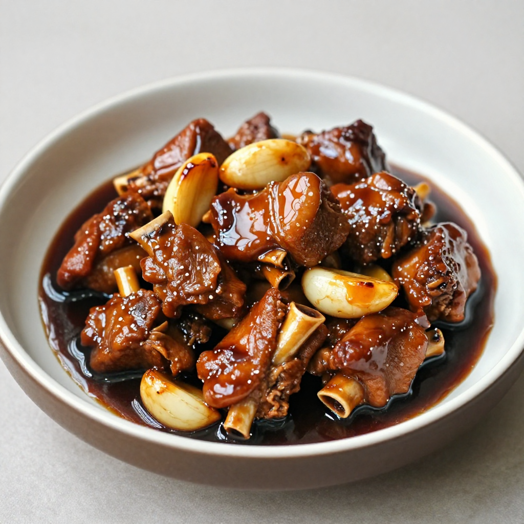 Adobong Okra with Pork