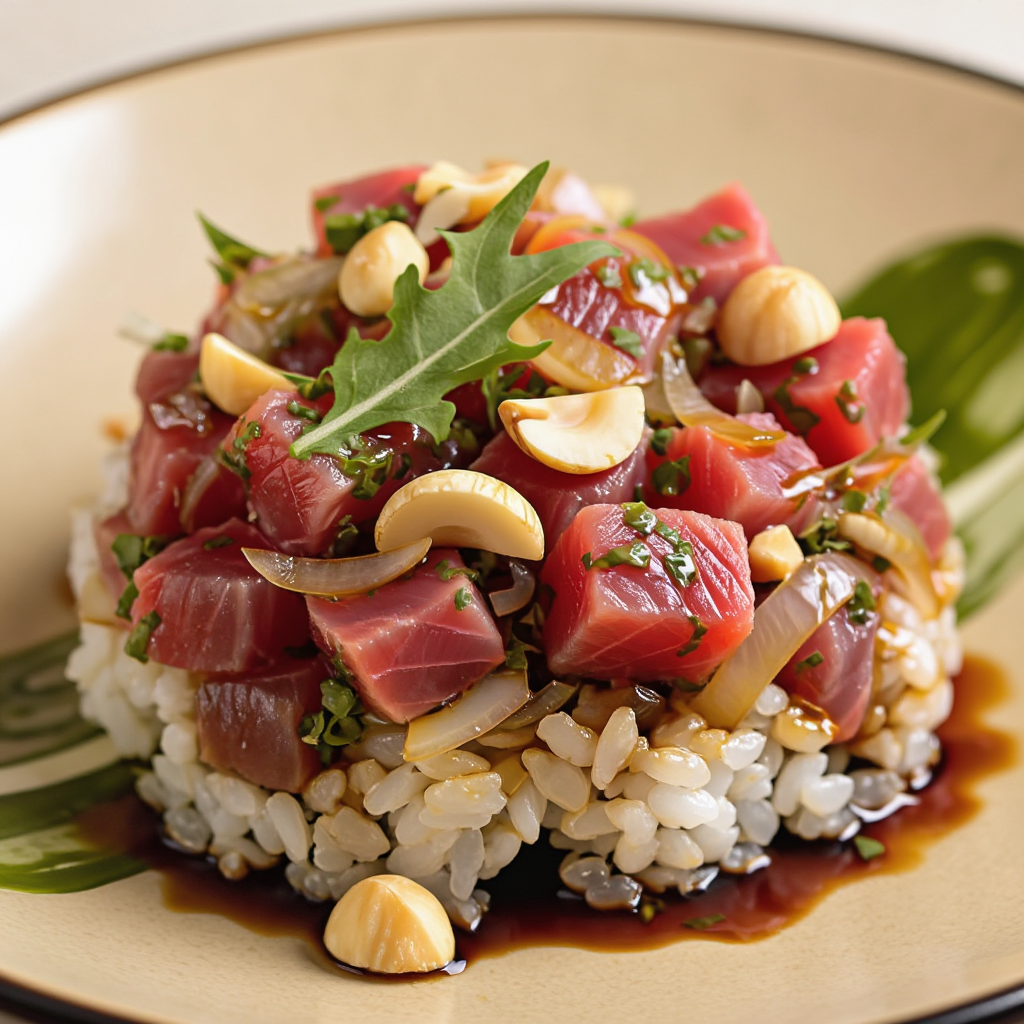 Ahi Shoyu Poke