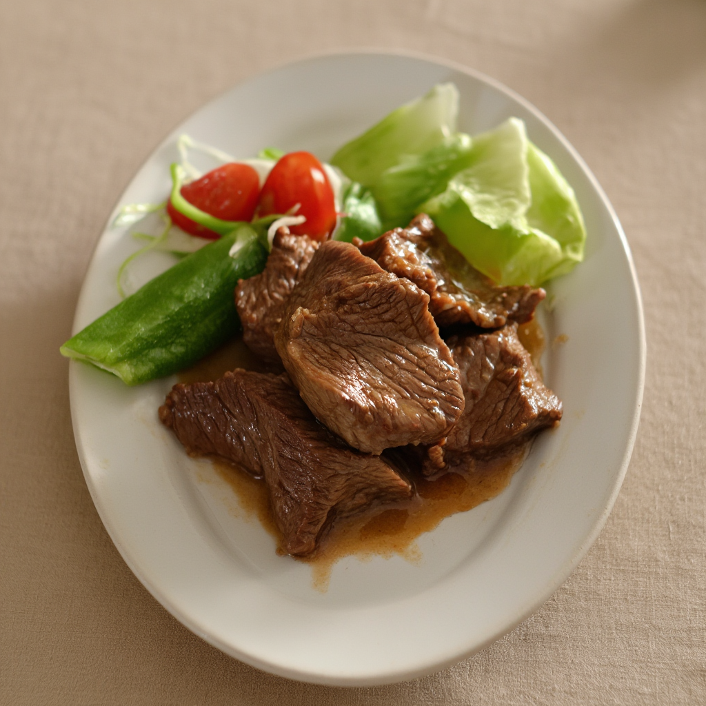 Asian Beef with Mushroom
