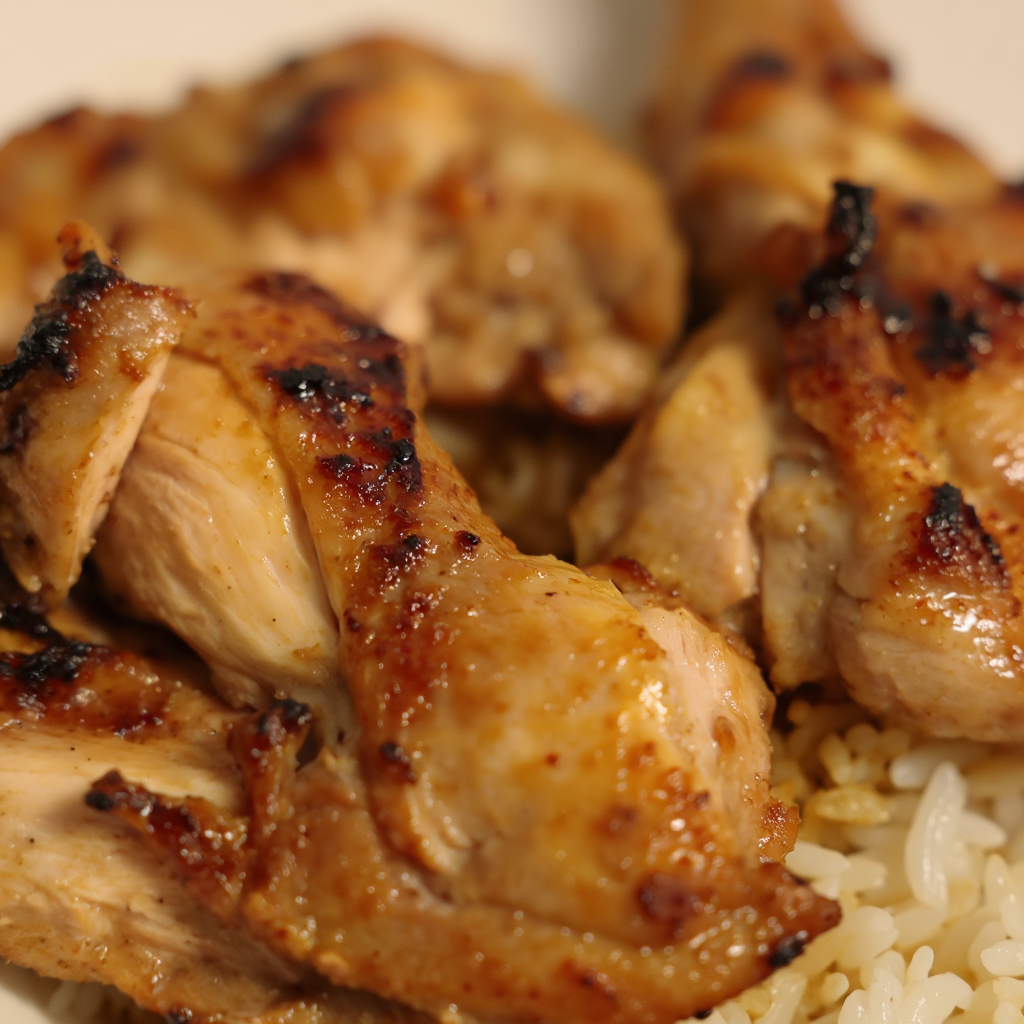 Asian Grilled Chicken and Corn