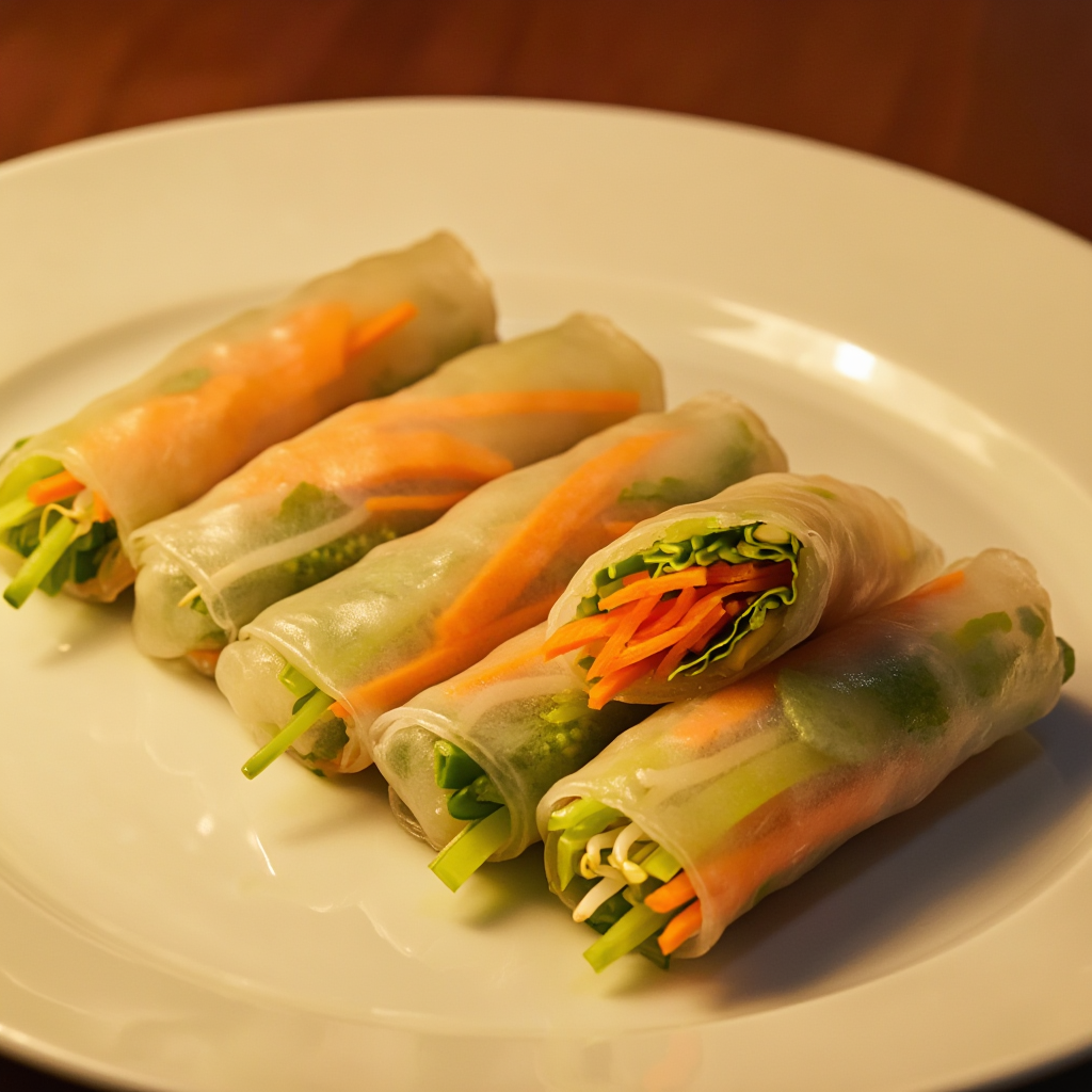 Lumpiang Sariwa (Fresh Spring Rolls )