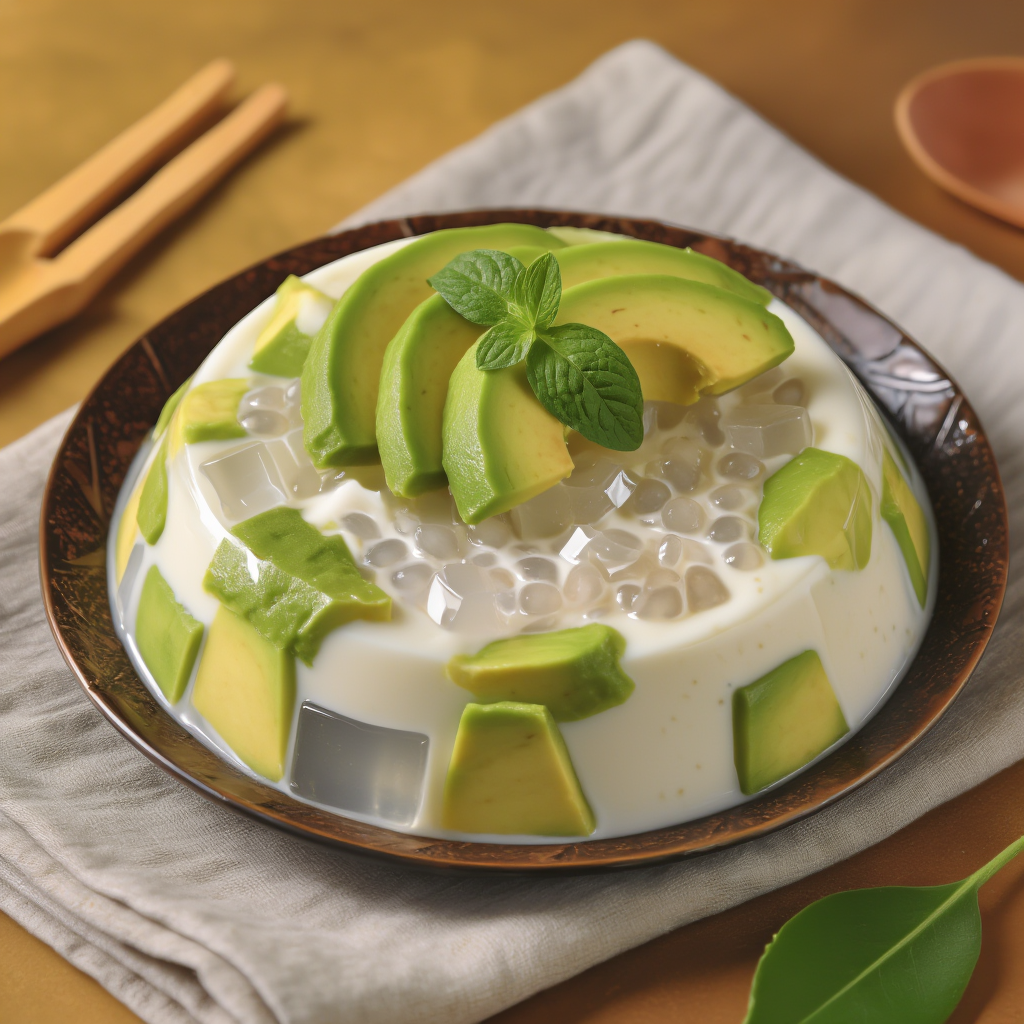 Avocado Sago Jelly