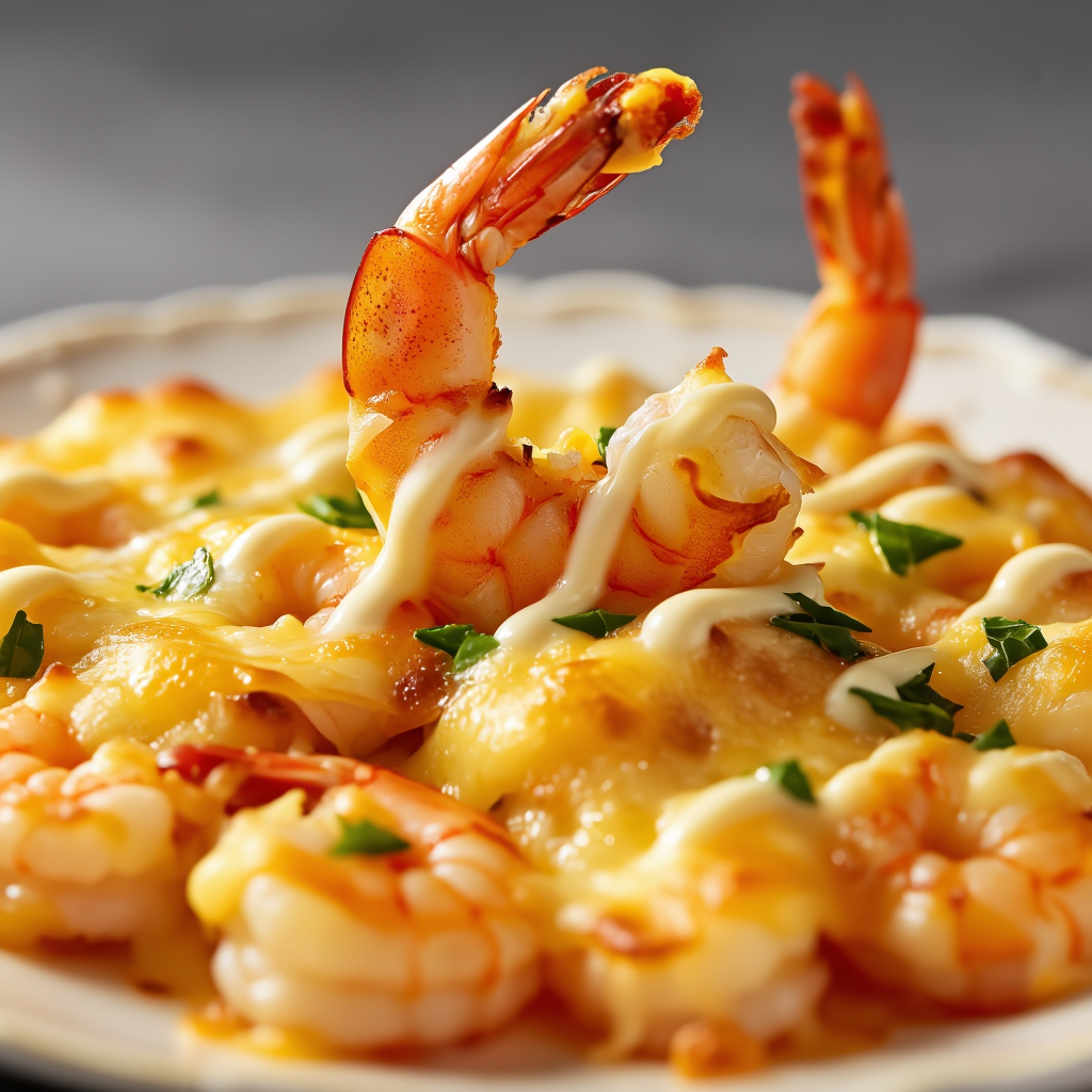 Baked Cheese Shrimp