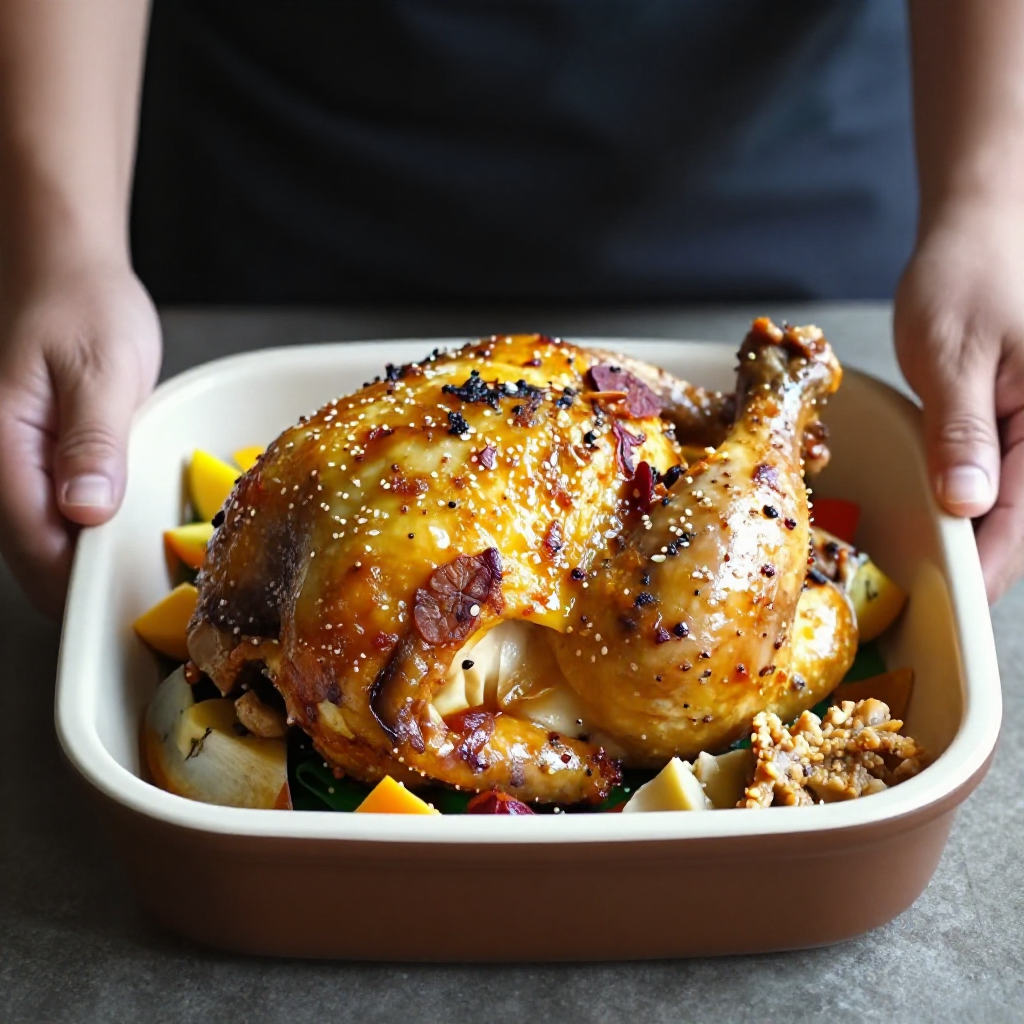 Baked Garlic Rosemary Chicken