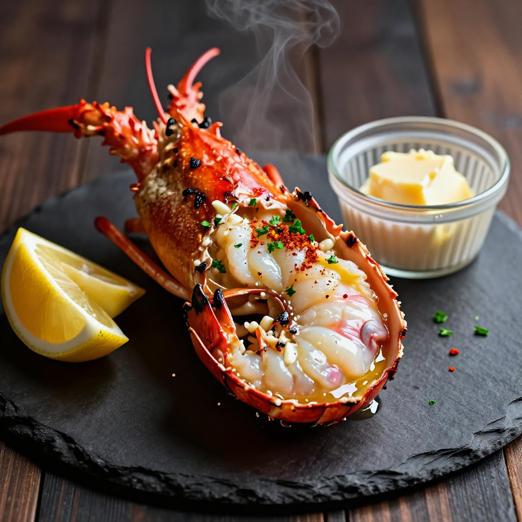 Baked Lobster Tails