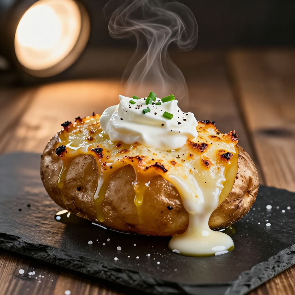 Baked Potato Parmesan