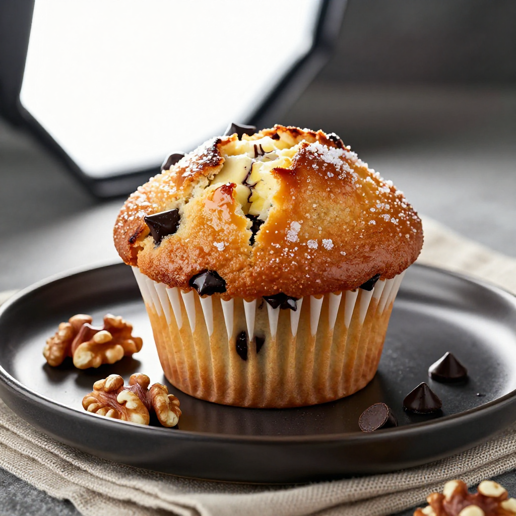 Banana Chocolate Chip Muffin