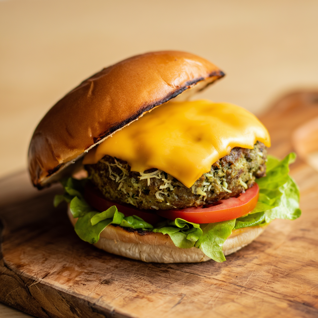 Banana Heart Burger