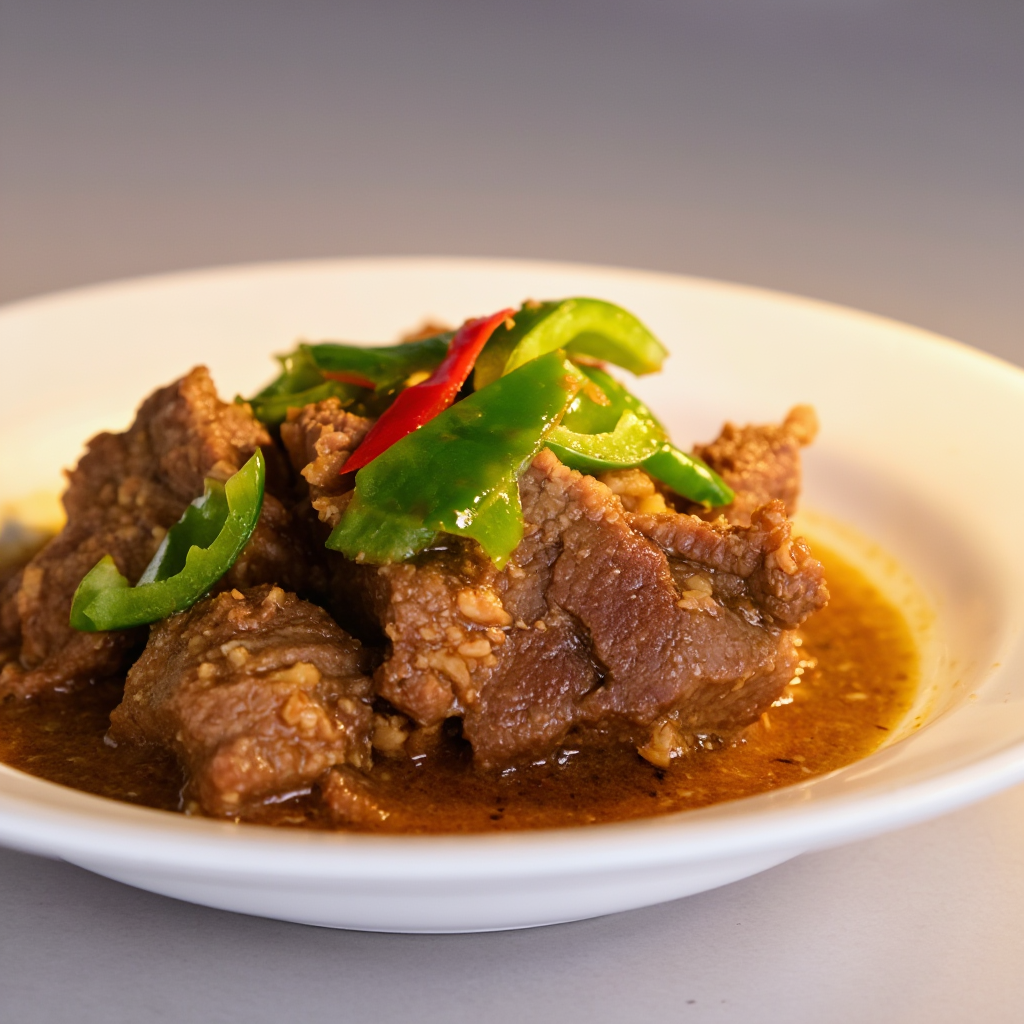 Bas-uy  (Pork and Liver Soup with Lemongrass and Chayote)