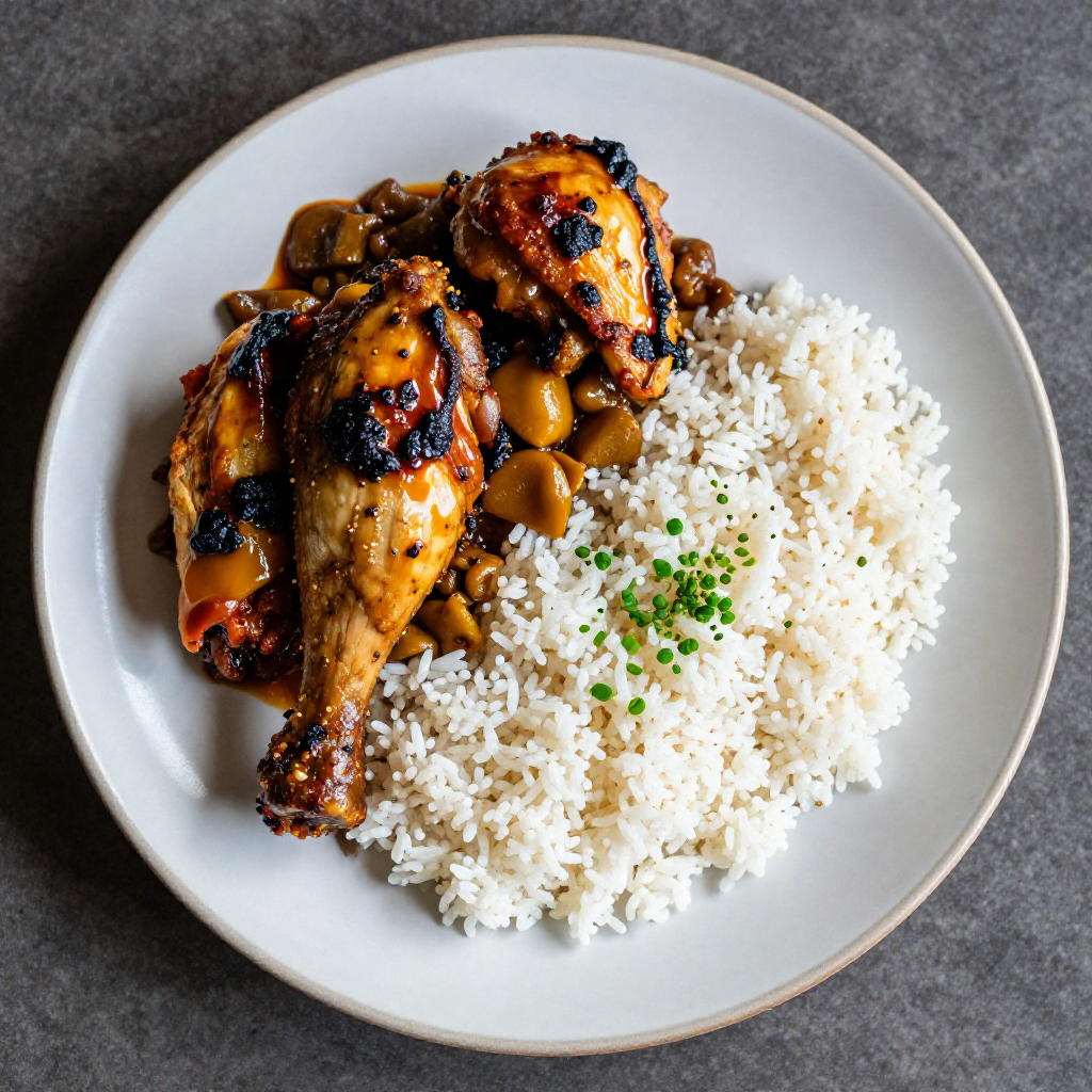 BBQ Chicken with Java Rice