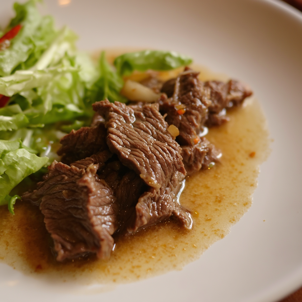 Beef and Mushroom Braised Stew