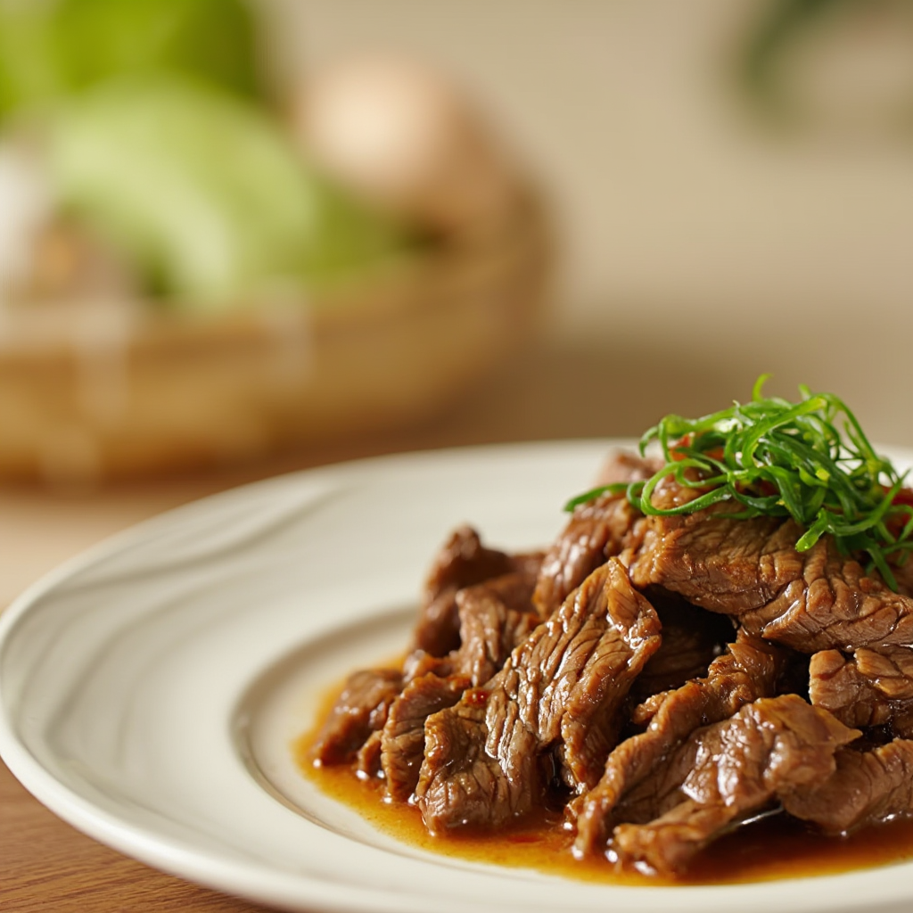Beef in Oyster Sauce