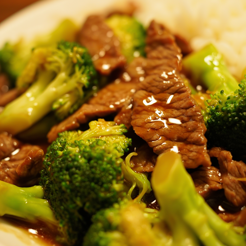 Lo Mein with Beef and Broccoli