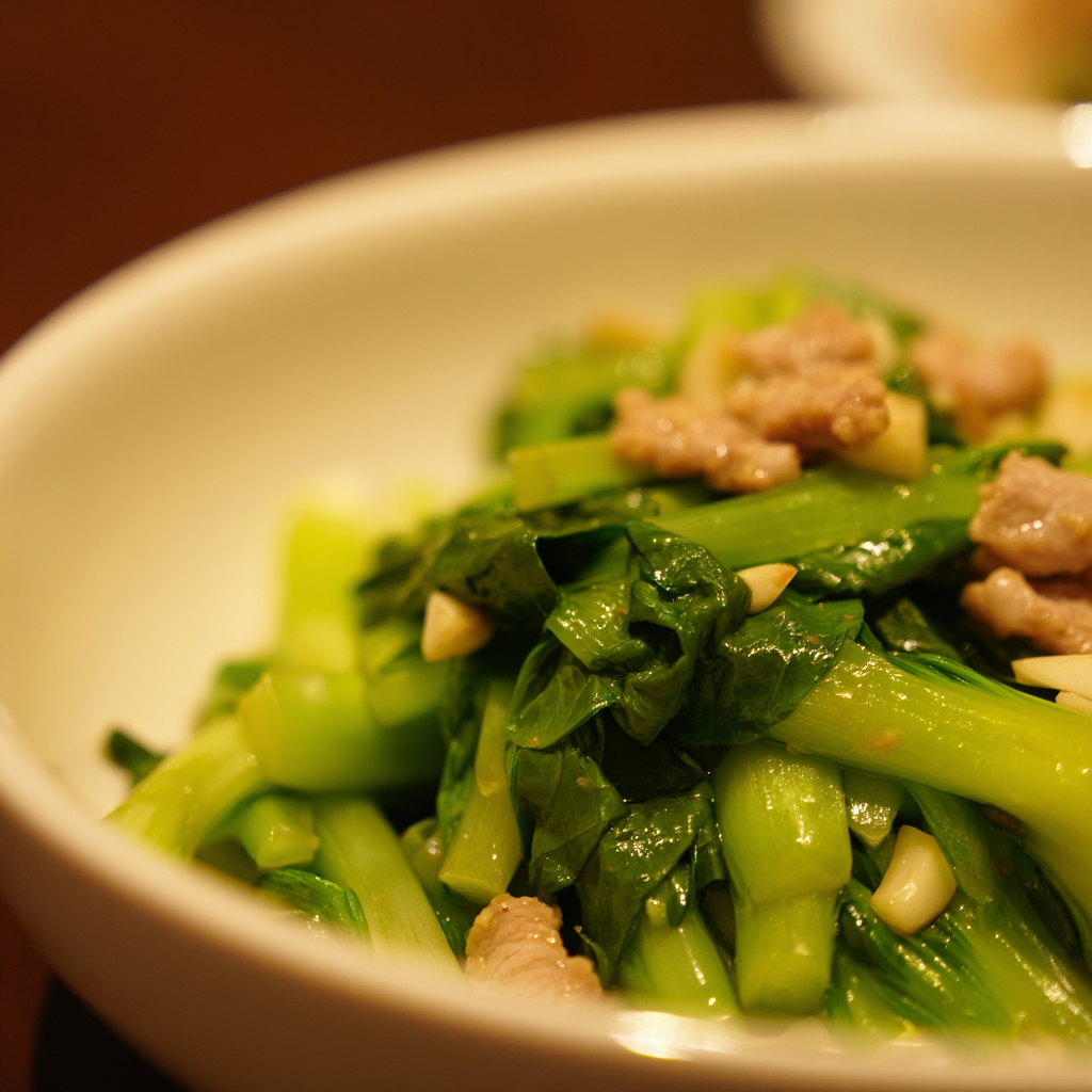 Bok Choy Guisado