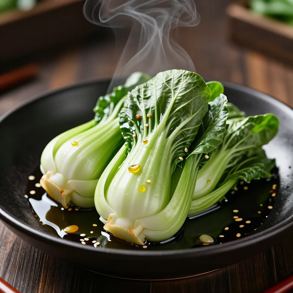Bok Choy in Garlic Sauce