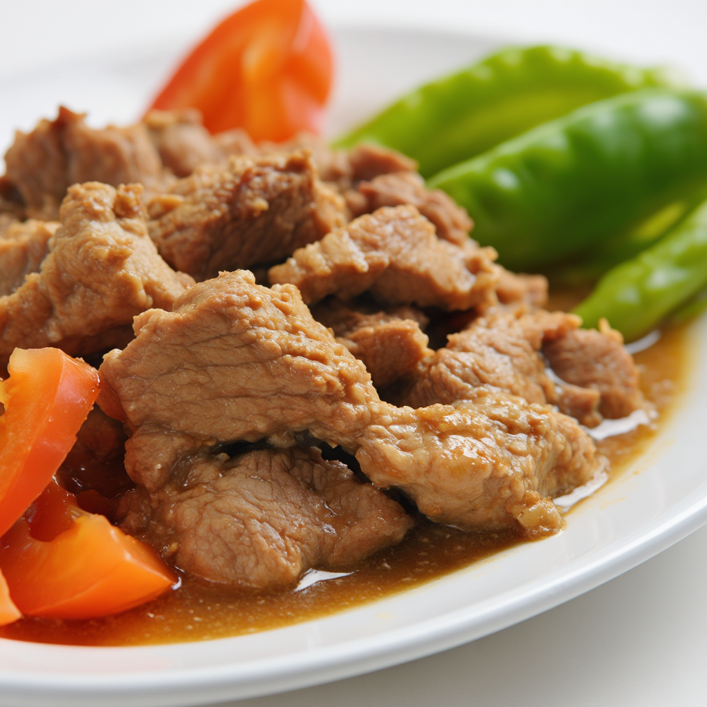 Braised Pork Belly in Soy Sauce (Tau Yew Bak)