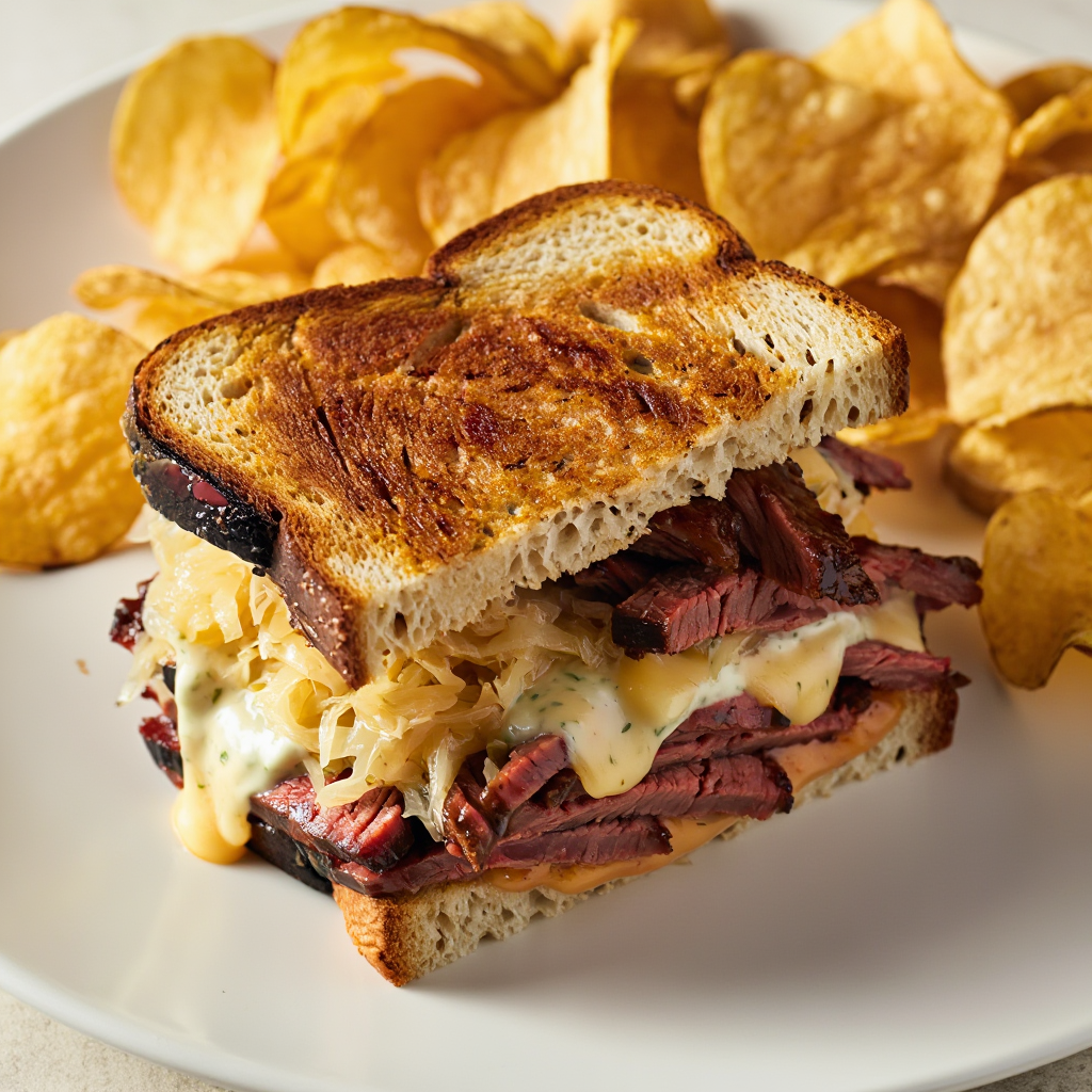 Breakfast Reuben Sandwich