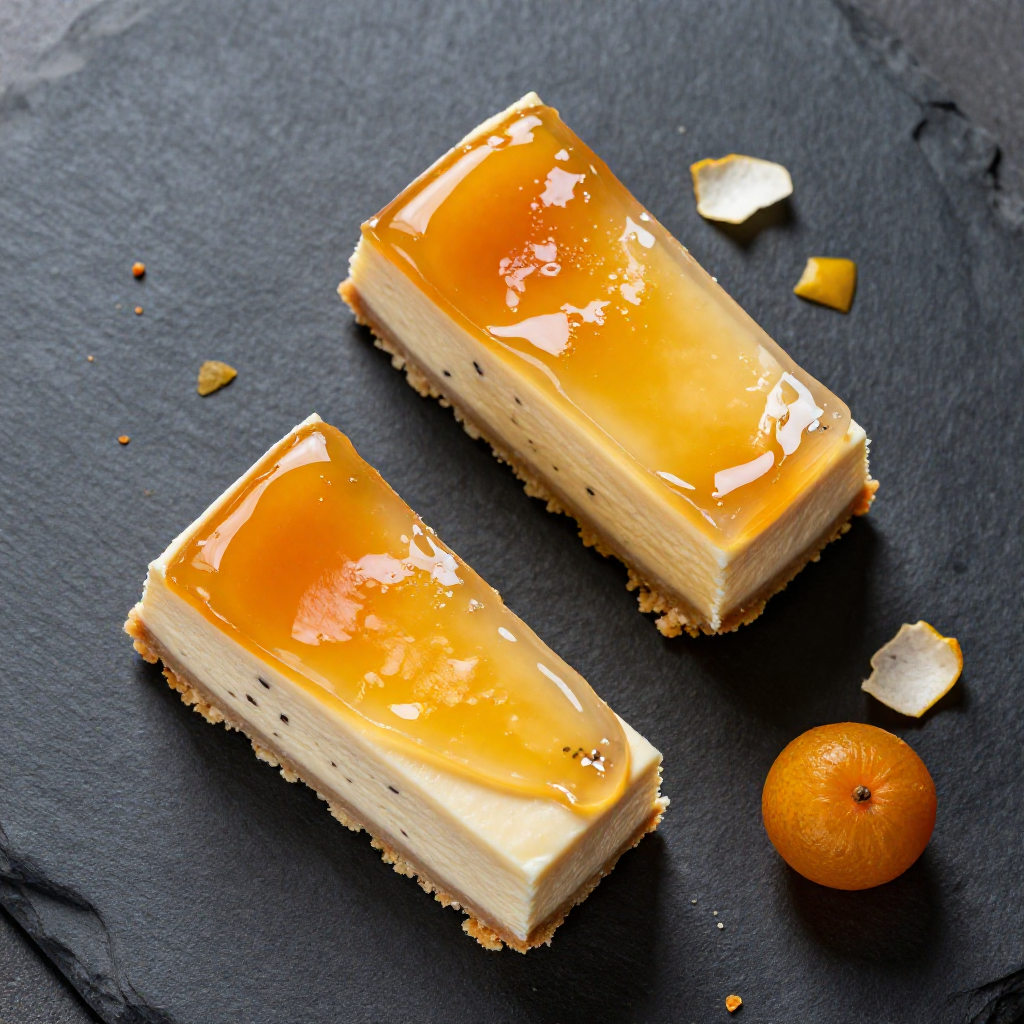 Calamansi Cheesecake Bars