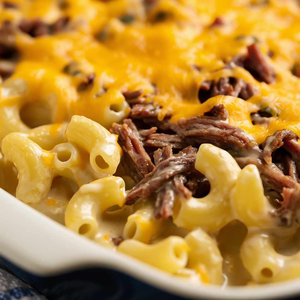 Corned Beef Baked Macaroni