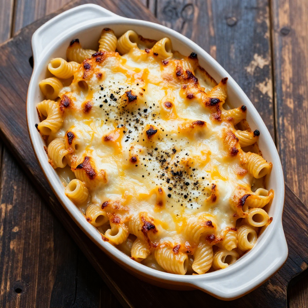 Cheesy Baked Macaroni