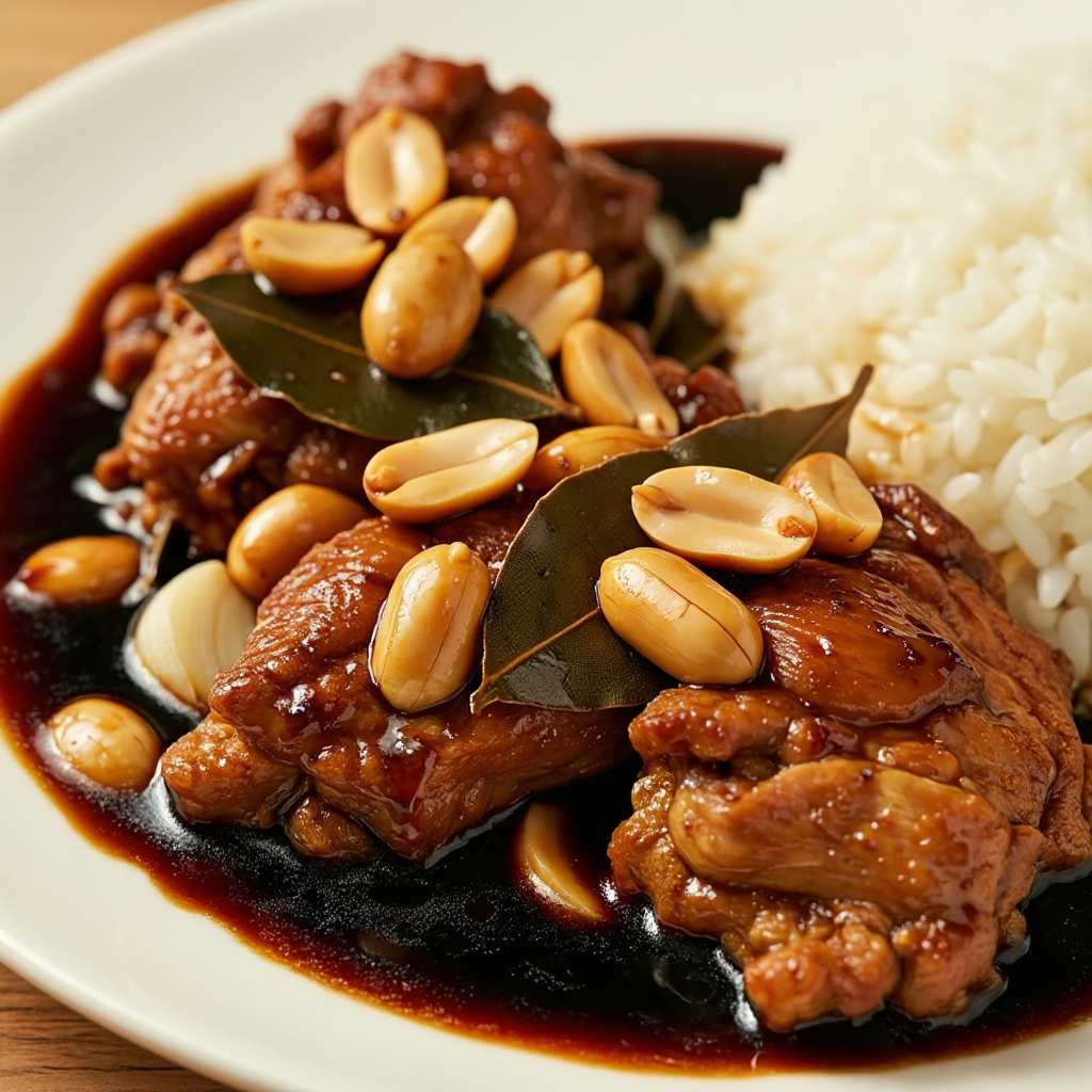 Chicken Adobo (Peanuts)