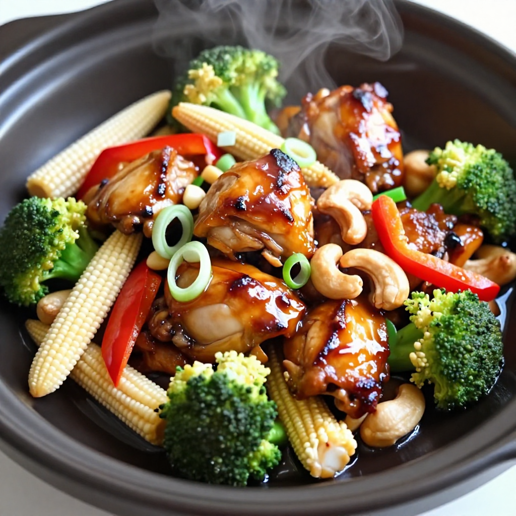 Chicken and Baby Corn Stir Fry