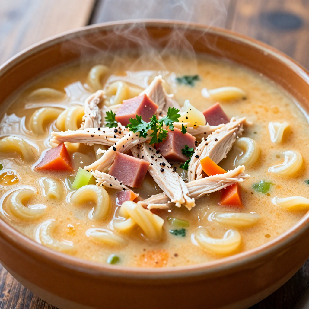 Chicken and Ham Sopas