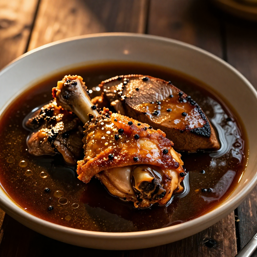 Chicken and Liver Adobo