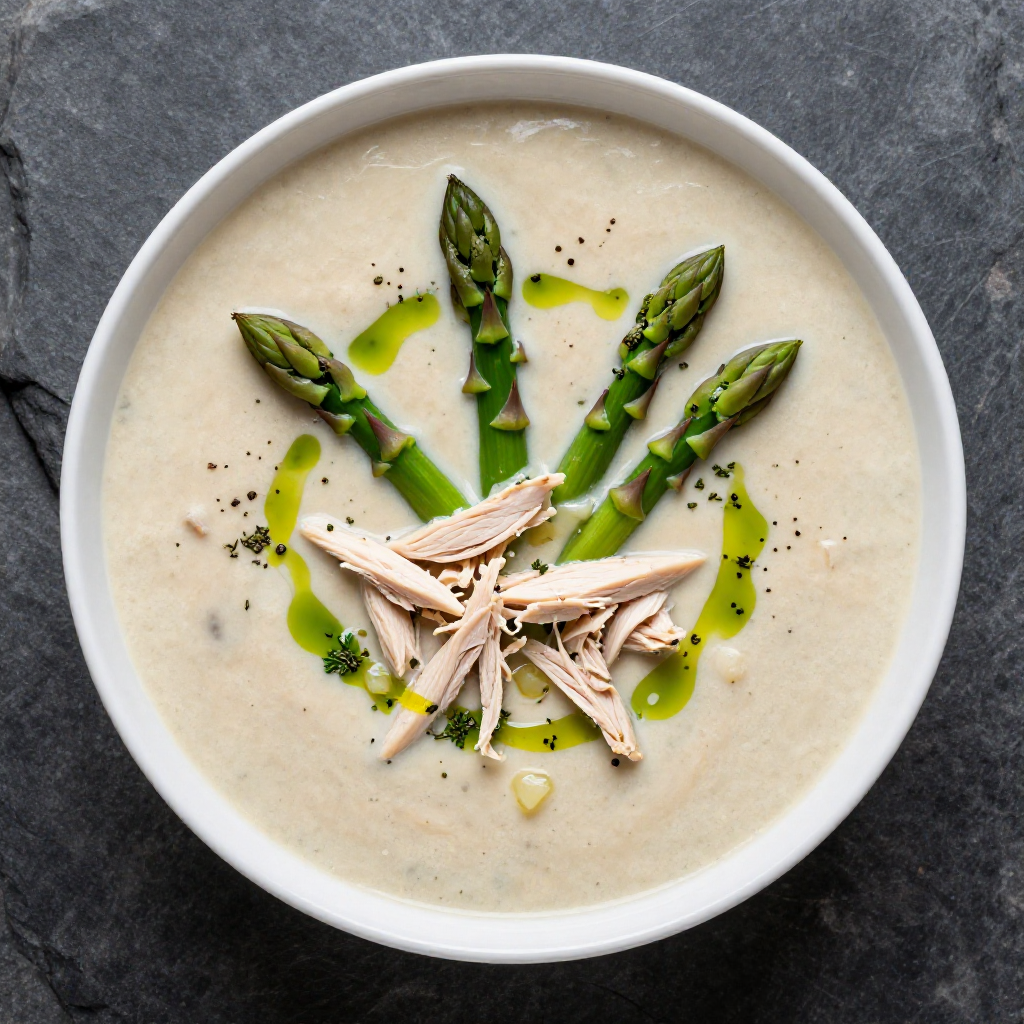 Chicken Asparagus Soup