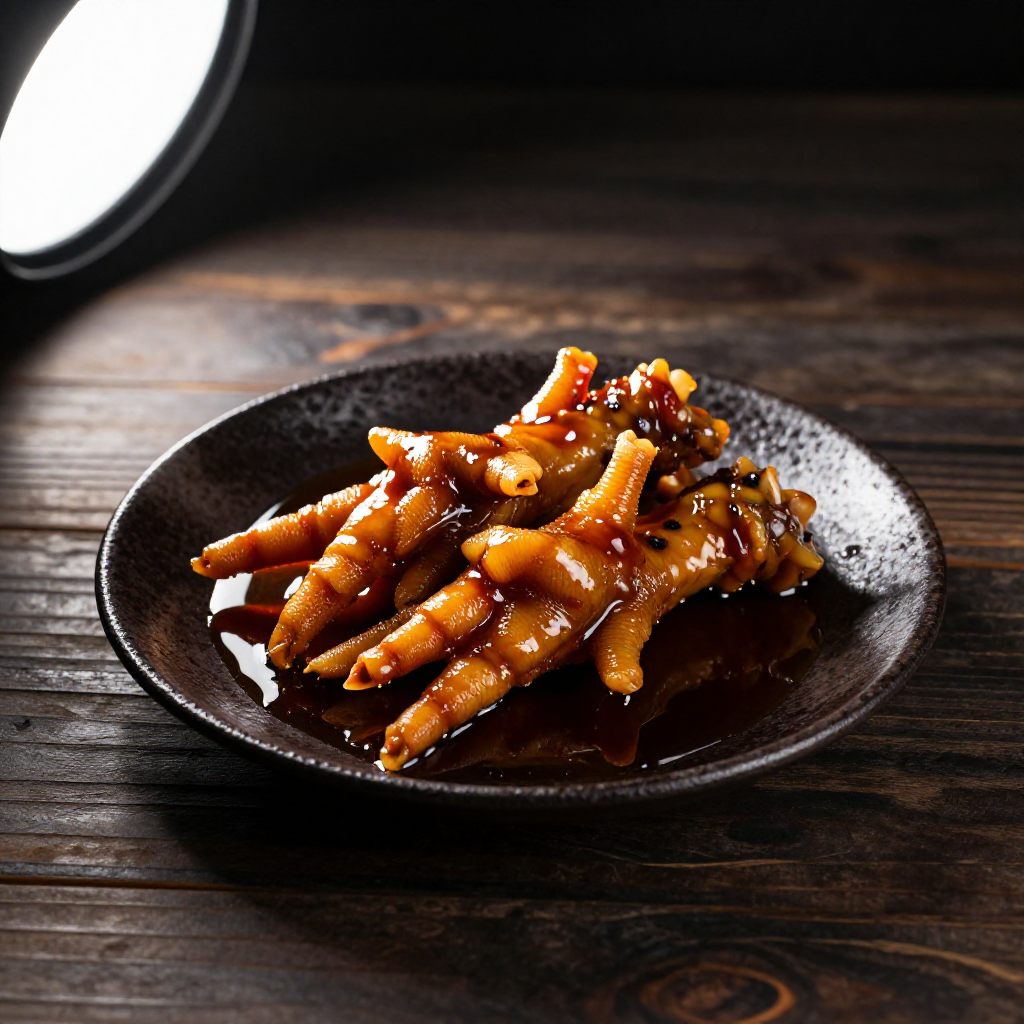 Chicken Feet in Oyster Sauce with Salted Black Beans
