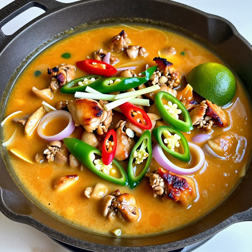 Chicken Gizzard Bicol Express
