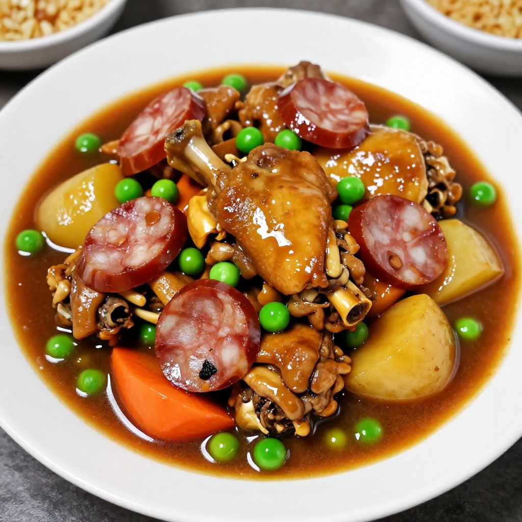 Chicken Guisantes