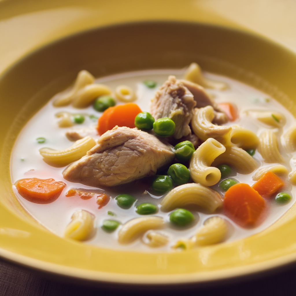 Filipino Chicken Macaroni Sopas