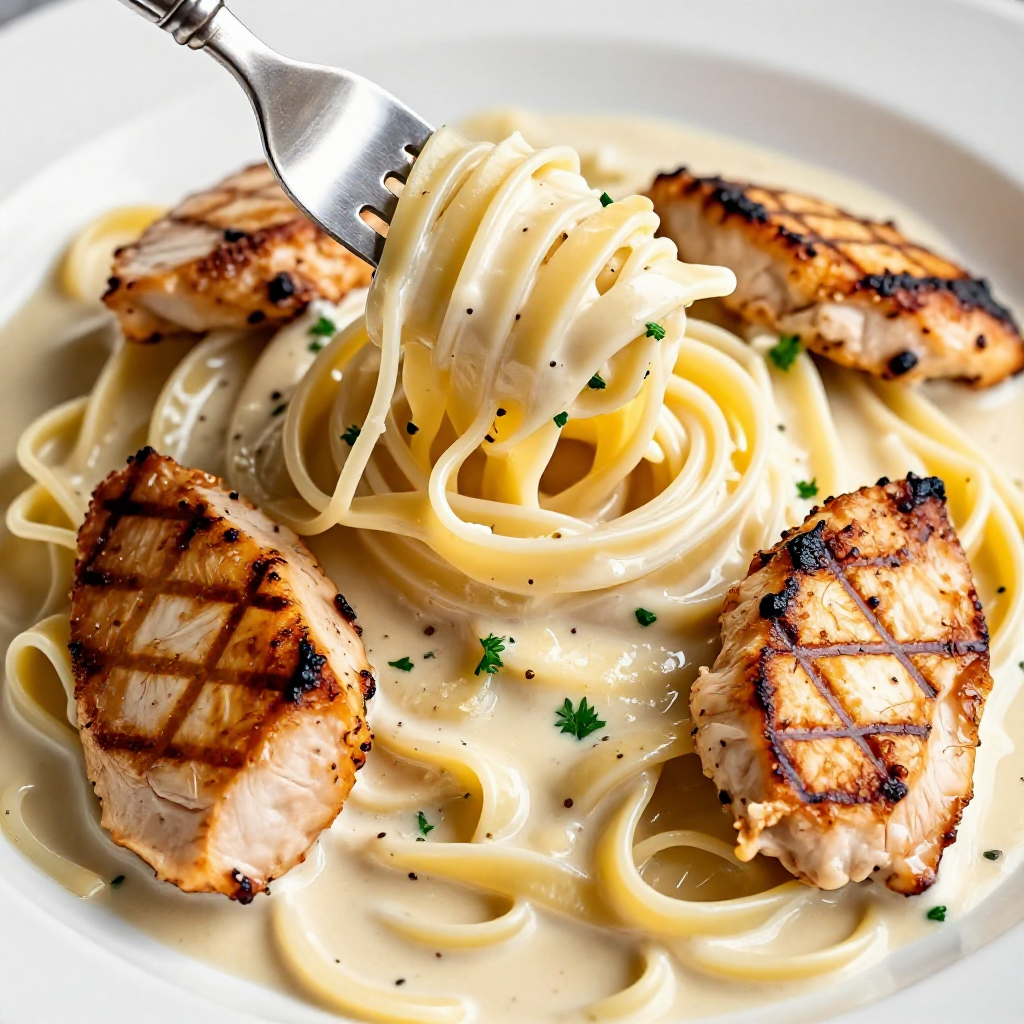 Chicken Pasta Alfredo