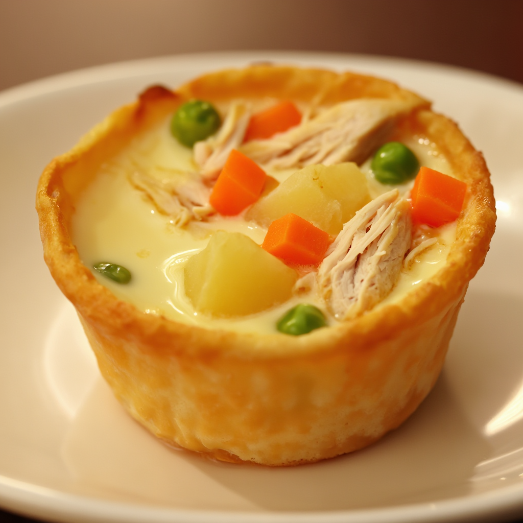 Chicken Pastel in a Cup