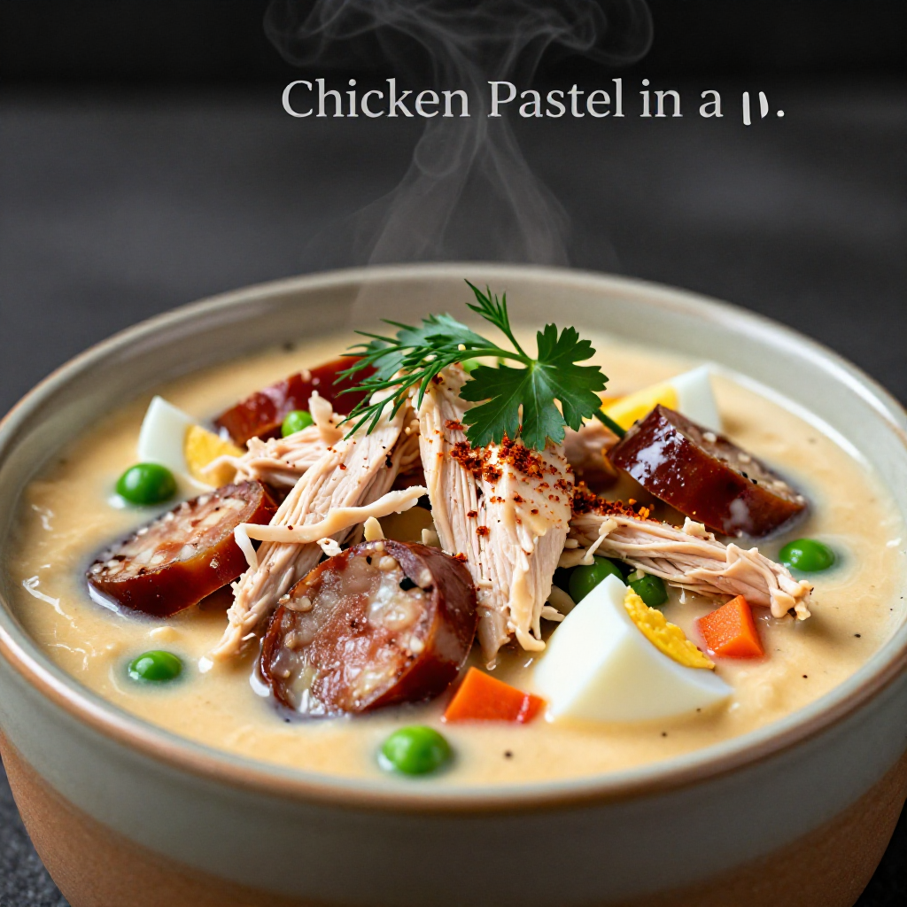 Chicken Pastel in a Cup