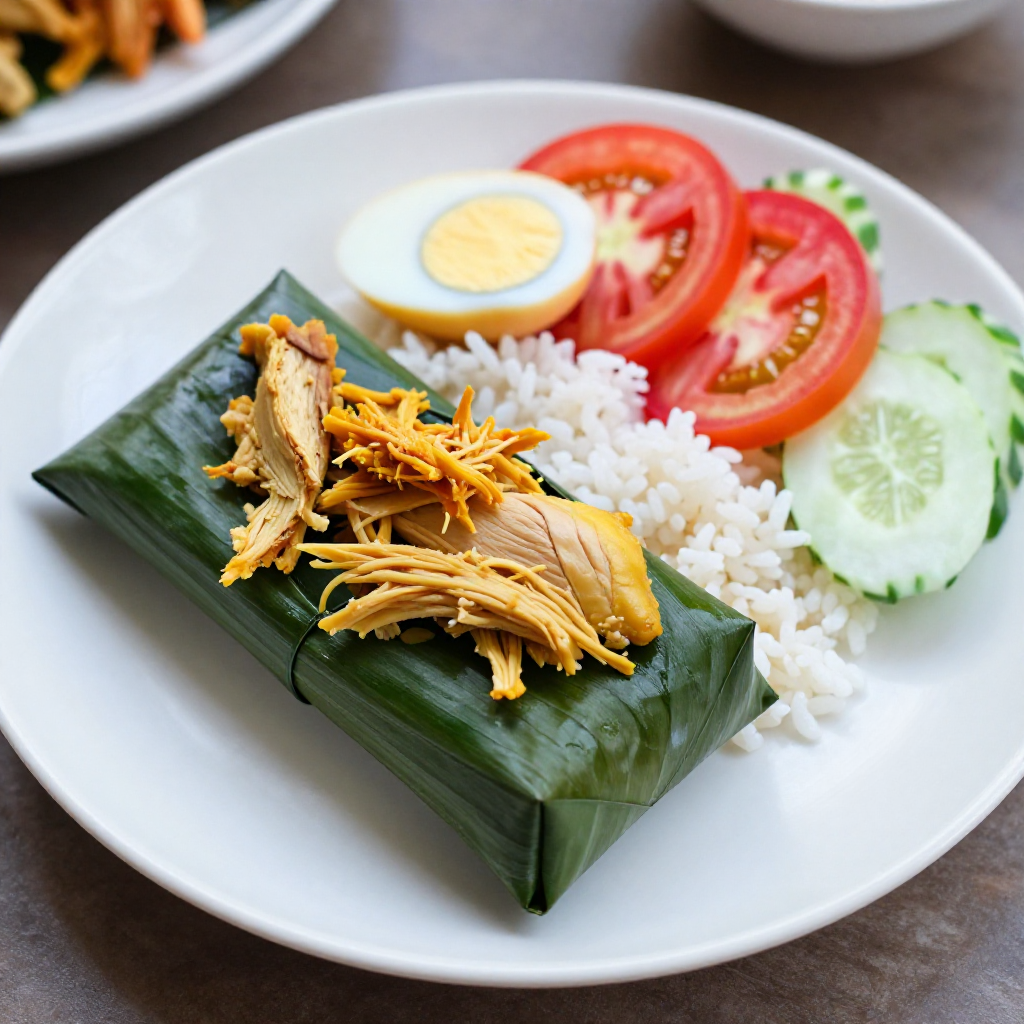 Chicken Pastil