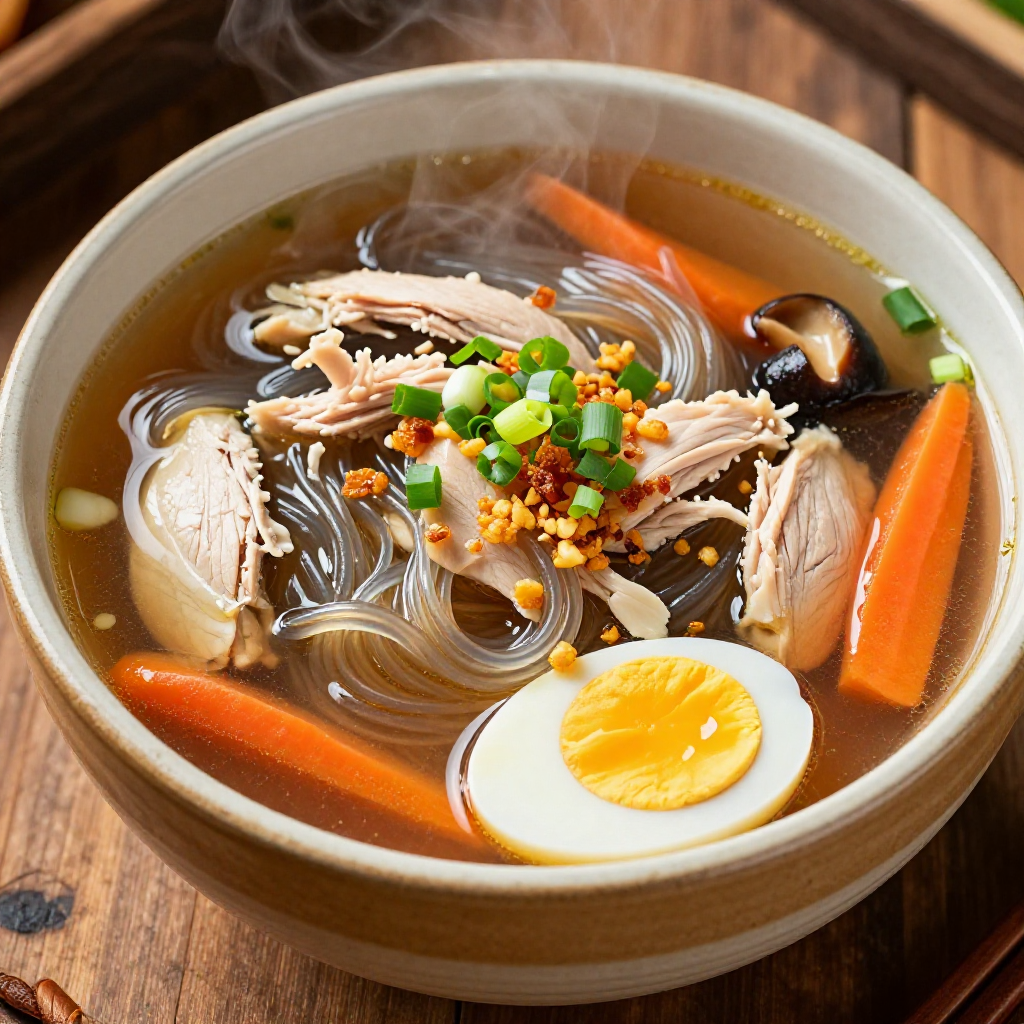 Chicken Sotanghon Soup