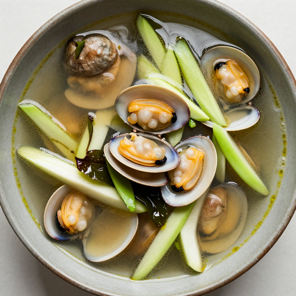 Clam Soup  (Tinolang Halaan)