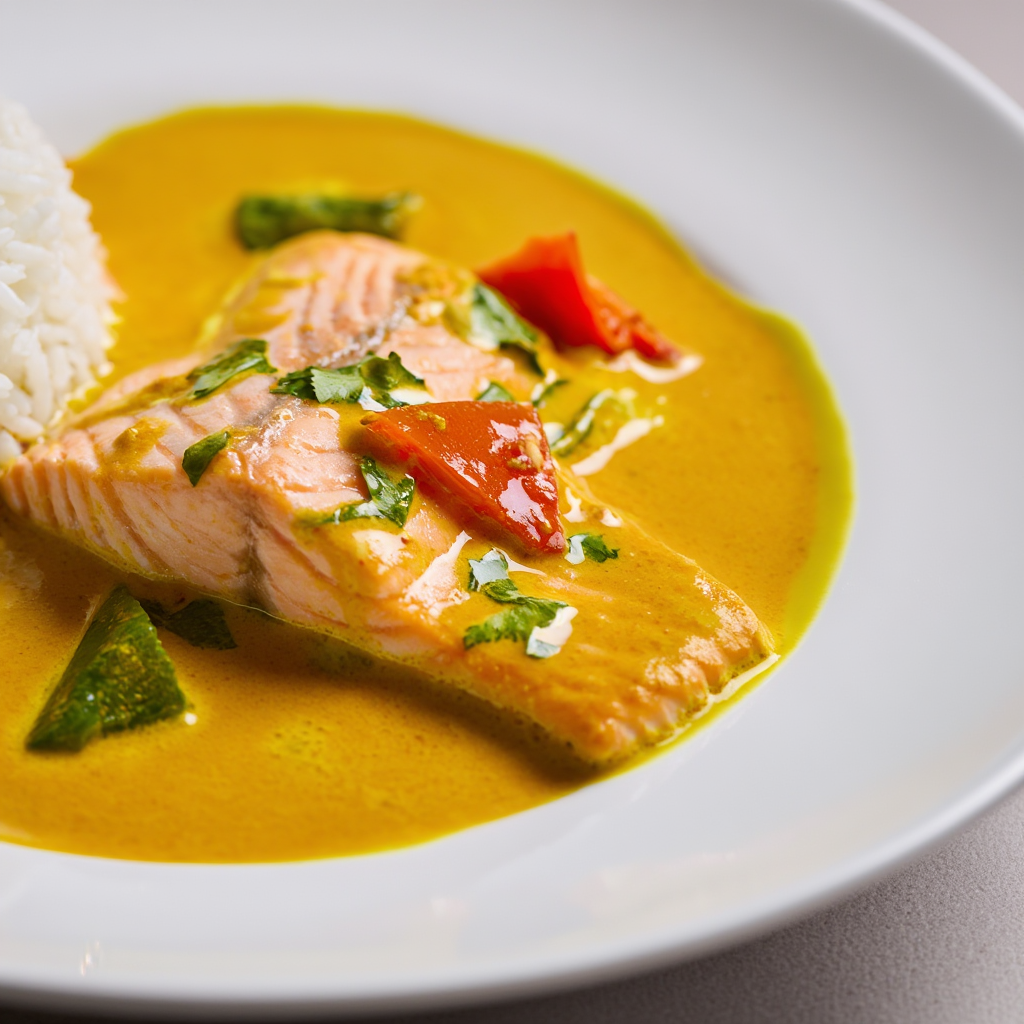 Coconut Curry Salmon
