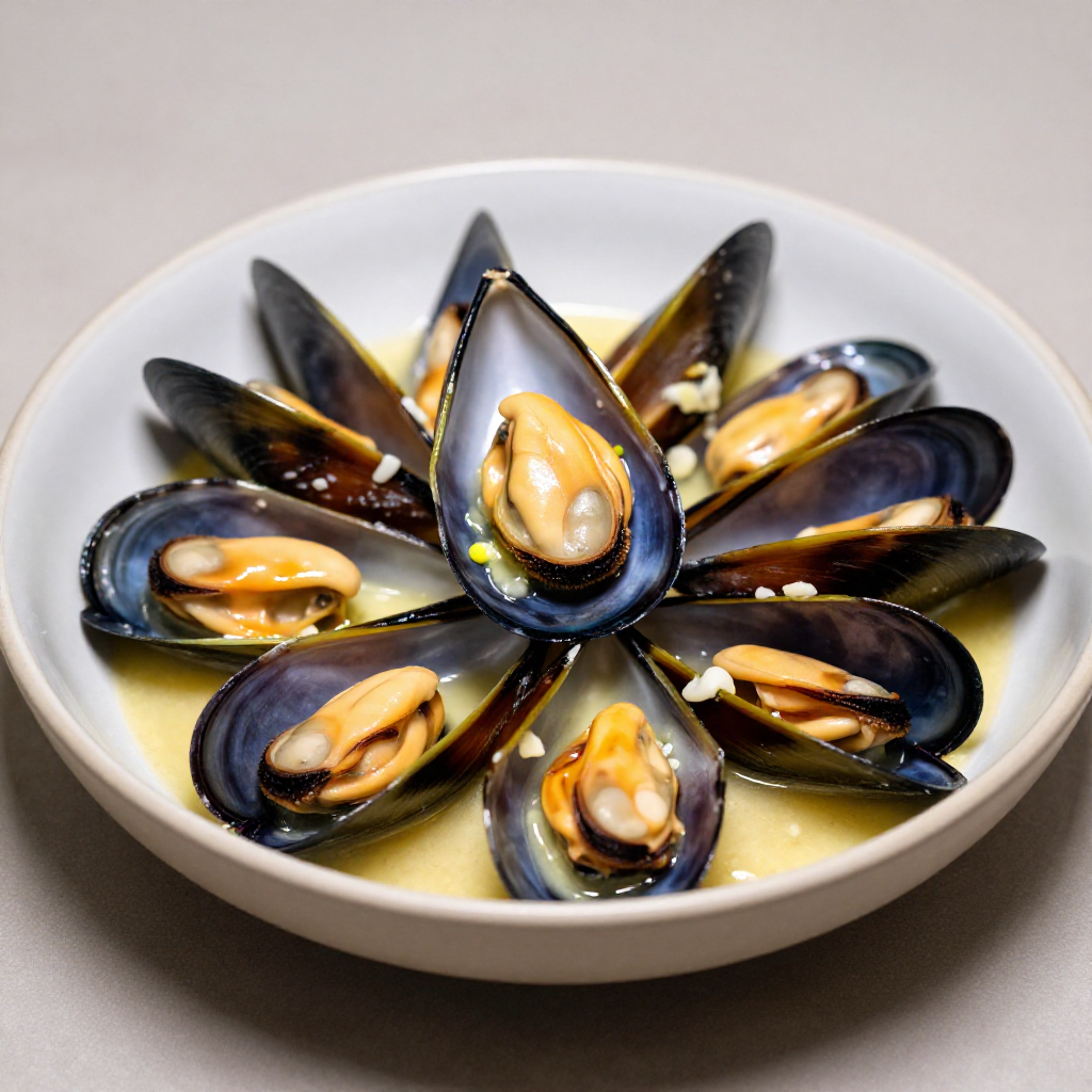 Corn Soup with Mussels and Malunggay
