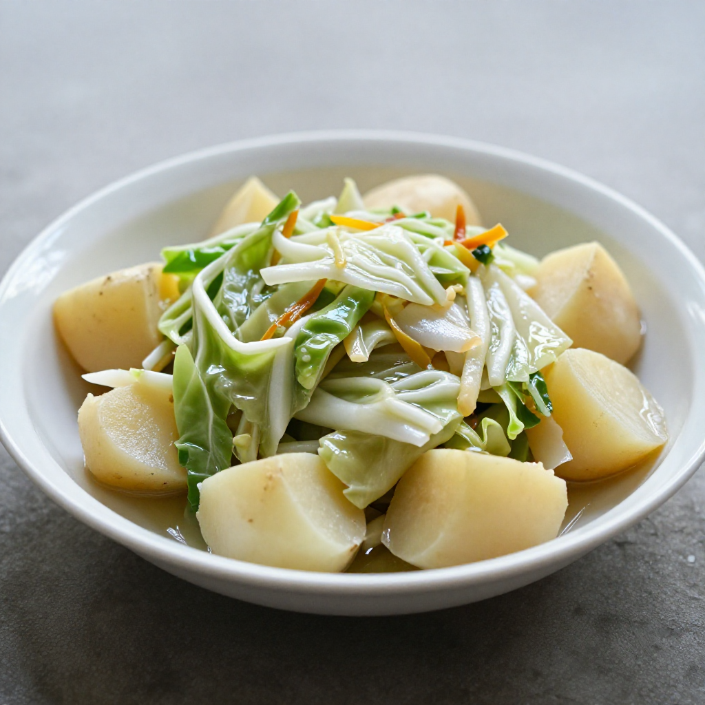 Corned Beef with Cabbage and Potato